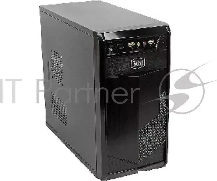 Корпус 3Cott 3C MATX PV1B "Stealth" для игрового компьютера, mATX, блок питания 500 Вт, выходы USB 2.0x2, аудиовыход, микрофонный вход