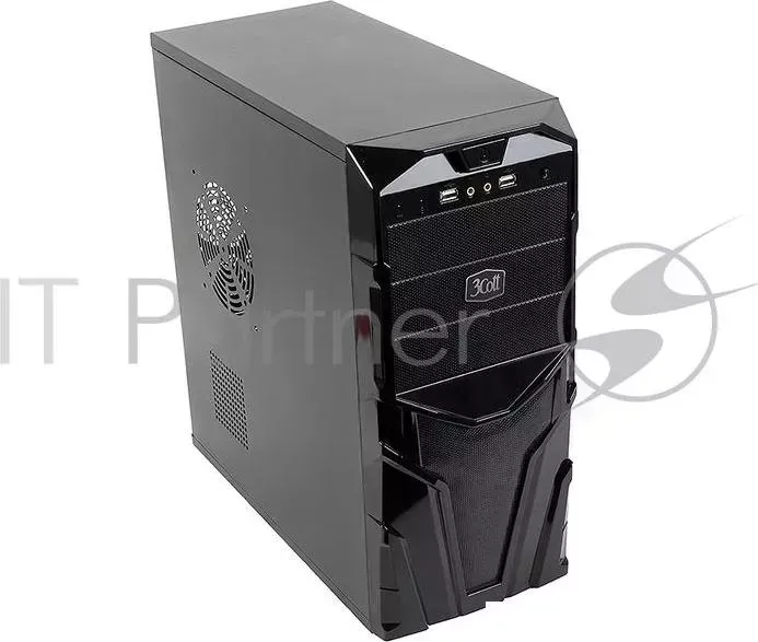 Корпус 3Cott 3C ATX111G "Viking" 500Вт USB 2.0x2