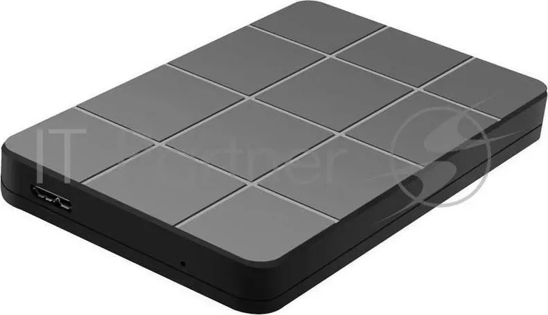 Внешний корпус для HDD AGESTAR 3UB2P1 SATA III пластик черный 2.5"