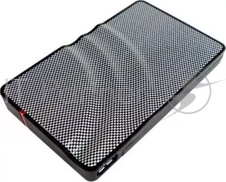 Внешний корпус для HDD AGESTAR 3UB2P SATA пластик/алюминий серебристый 2.5"