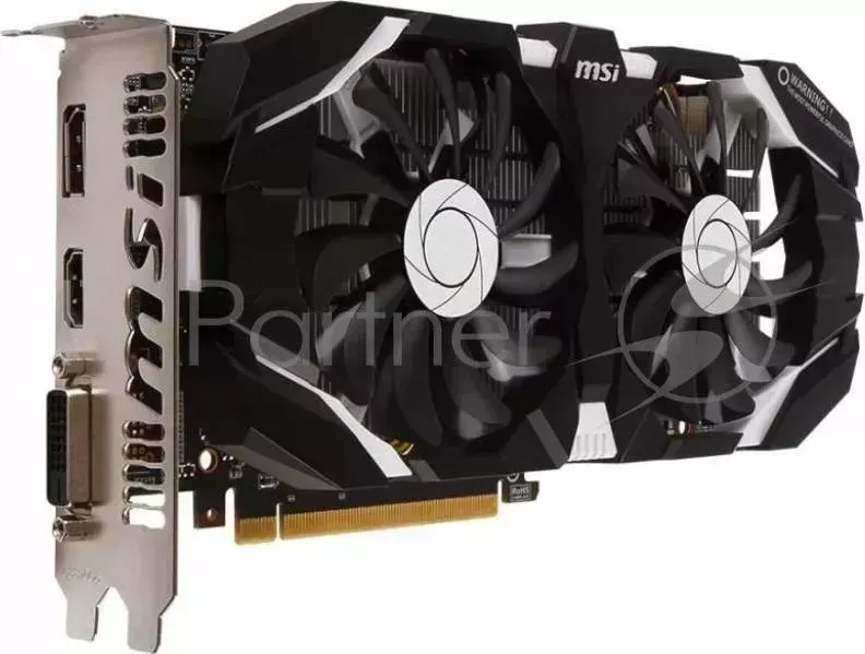 Видеокарта MSI PCI-E GTX 1060 6GT OCV1 nVidia GeForce GTX 1060 6144Mb 192bit GDDR5 1544/8008 DVIx1/HDMIx1/DPx1/HDCP Ret