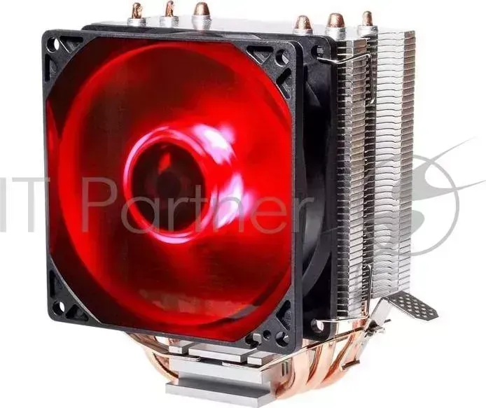 Вентилятор Cooler ID-Cooling SE-903-R 130W/Red LED/ Intel 775,115*/AMD