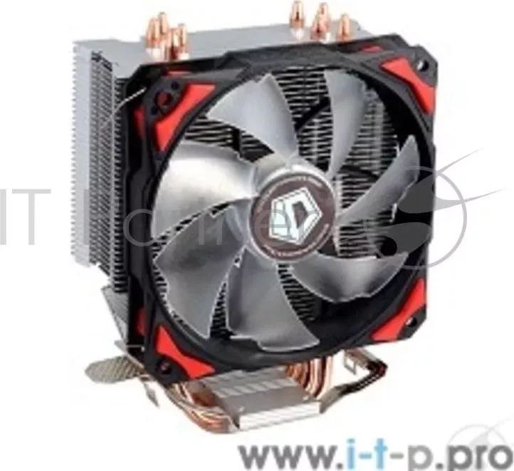 Вентилятор ID-Cooling Cooler SE-214 130W/PWM/ Red LED/ Intel 775,115*/AMD вентилятор