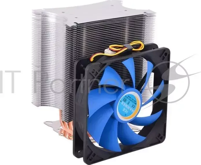 Вентилятор Cooler IceHammer IH 4401A for Socket 1156/1366/775/AM3, Cu, 4 теплотрубки