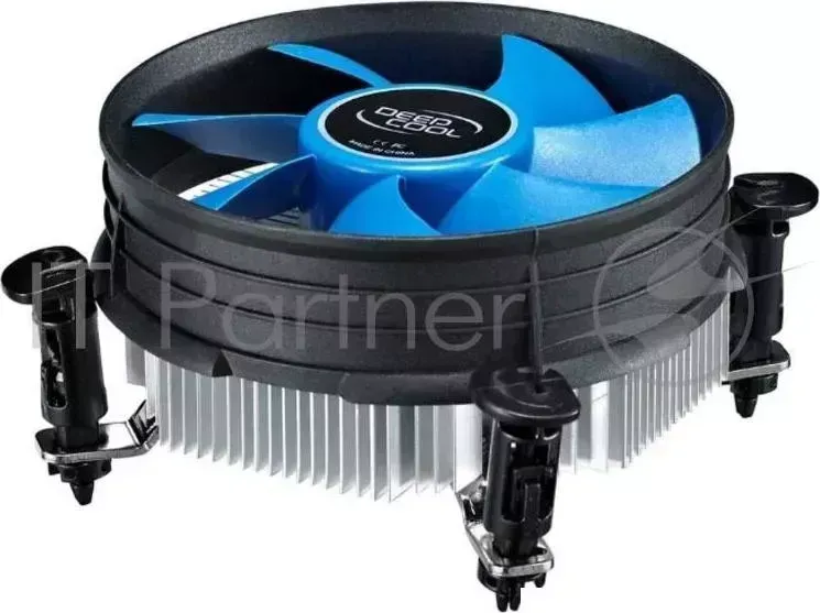 Вентилятор Cooler Deepcool CK-11509 {Soc-775/1155/1156/1150} DEEPCOOL Устройство охлаждения кулер CK 11509 Soc 1150/1151/1155/ 3 pin 26.8dB Al 147gr Ret