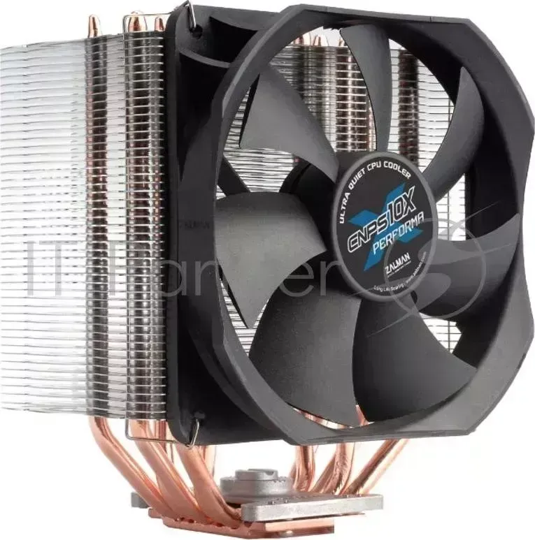 Вентилятор Cooler ZALMAN CNPS10X Performa + {for 775 / 1155 / 1366 / 2011 / AM2 / AM3 / FM1, Speedcontr, 17-36дБ, 900-2000 об / м, Cu+Al, 4пин} ZALMAN + / / / / / / /