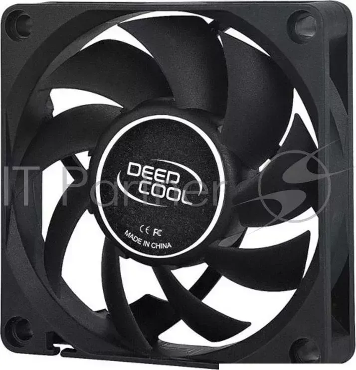 Вентилятор Deepcool XFAN 70 3-pin 4-pin (Molex) 27dB 50gr Bulk DEEPCOOL для корпуса 70 70x70x15 3pin 4pin molex 50g BULK
