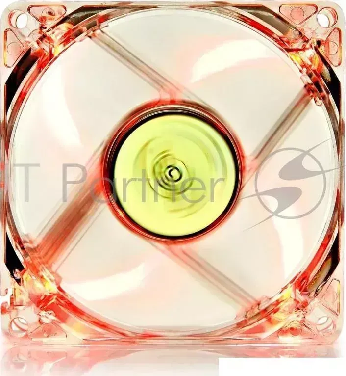Вентилятор Deepcool XFAN 80L/R 3-pin 20dB 60gr LED Ret DEEPCOOL корпусной 80x80x25 3pin 1800rpm 60g красный