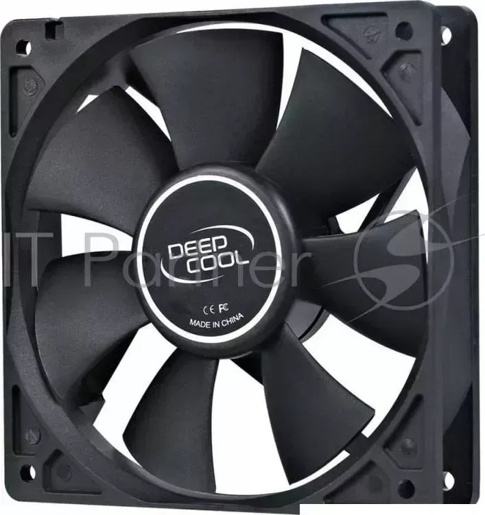 Вентилятор Deepcool XFAN 120 3-pin 4-pin (Molex)24dB 118.5gr Ret DEEPCOOL корпусной x120x25 3pin 26dB 1300rpm 180g