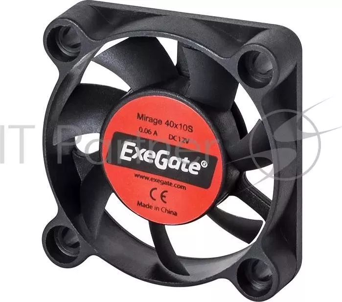 Вентилятор для видеокарты Exegate 4010M12S / Mirage 40x10S видеокарт, 5000 об./мин., 3pin