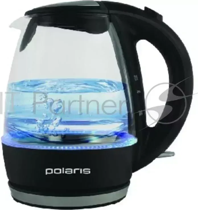 Чайник электрический POLARIS PWK 1076CGL 1.7л. 2200Вт черный корпус: стекло