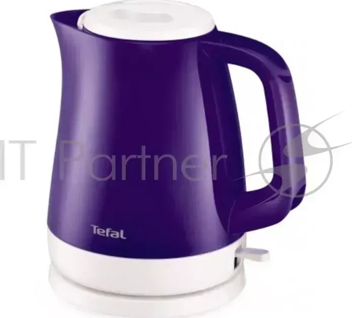 Чайник TEFAL KO151630 Мощность: 2400 Вт. Объём: 1,5 л. Съемный фильтр от накипи. Скрытый нагревательный элемент из нержавеющей стали. Вращение на подставке на 360°. Корпус - прозрачный пластик фиолетового оттенка. Автоматическое отключение. Индикатор уров