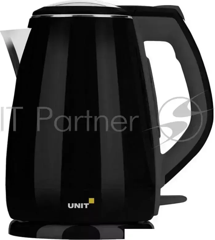 Чайник электрический UNIT UEK 268, Двухслойный корпус , Ч рный