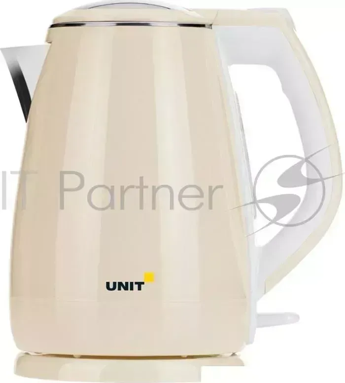 Чайник электрический UNIT UEK 268, Двухслойный корпус , Бежевый