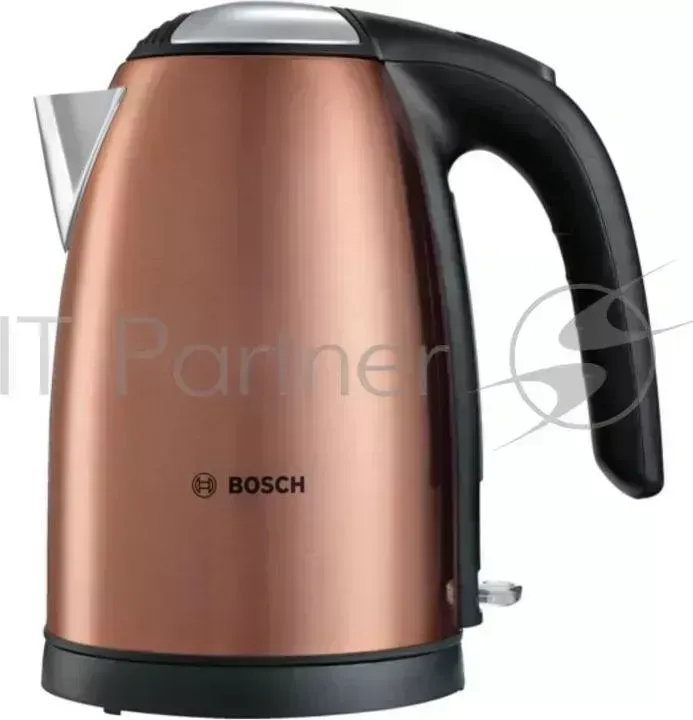 Чайник электрический BOSCH TWK7809 1.7л. 2200Вт медный корпус: металл