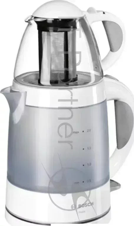 Чайный набор BOSCH TTA2201 2л. 1785Вт белый корпус: пластик