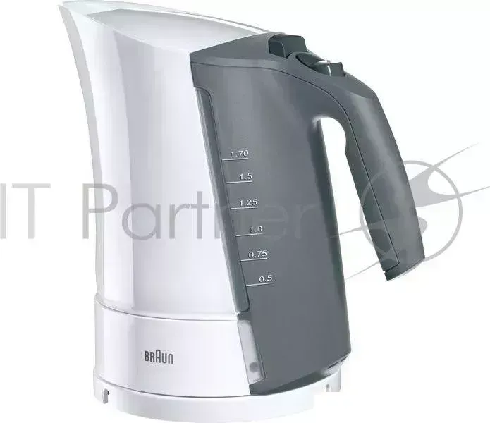 Чайник электрический BRAUN WK300 1.7л. 2280Вт белый корпус: пластик