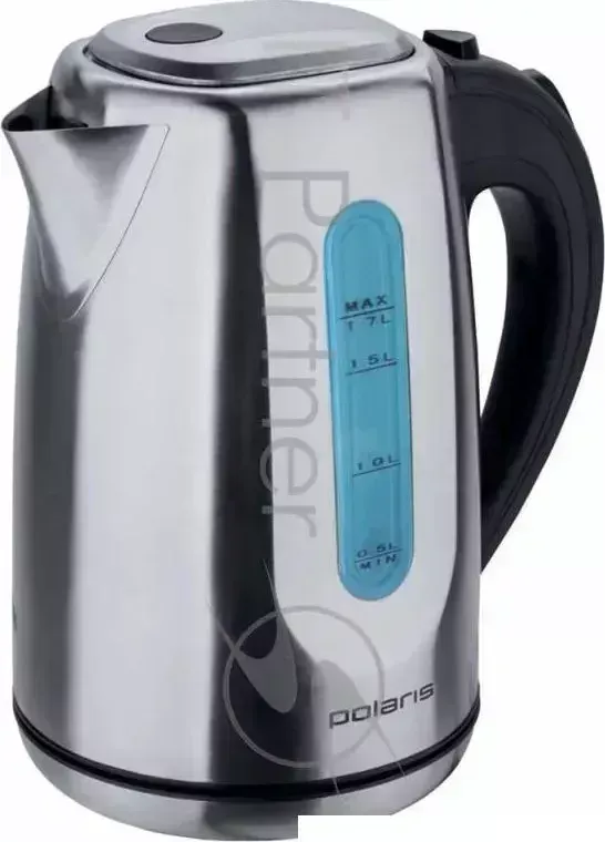 Чайник электрический POLARIS PWK 1718CAL 1.7л. 2200Вт серебристый корпус: нержавеющая сталь