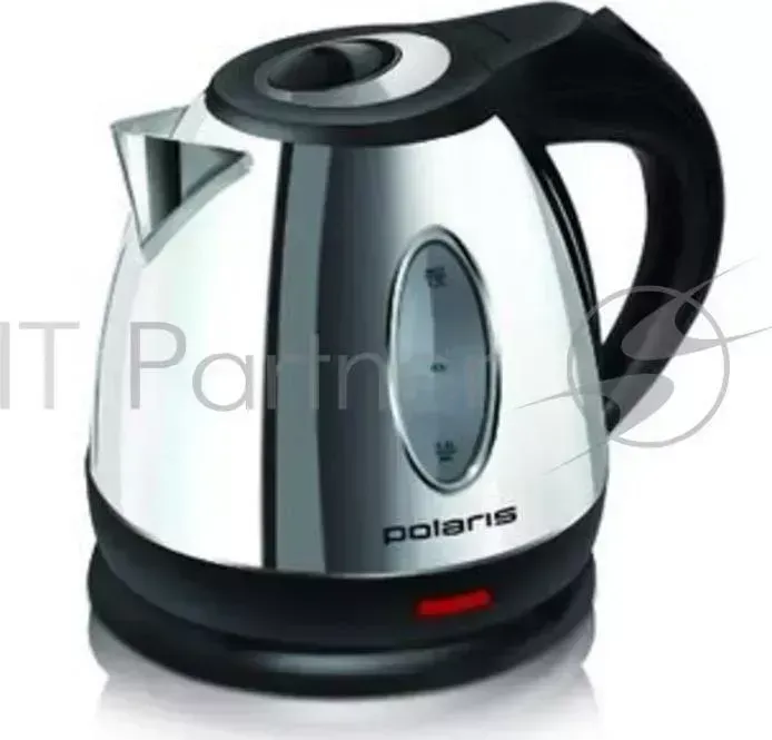 Чайник электрический POLARIS PWK1284CA 1.2л. 1630Вт черный корпус: нержавеющая сталь
