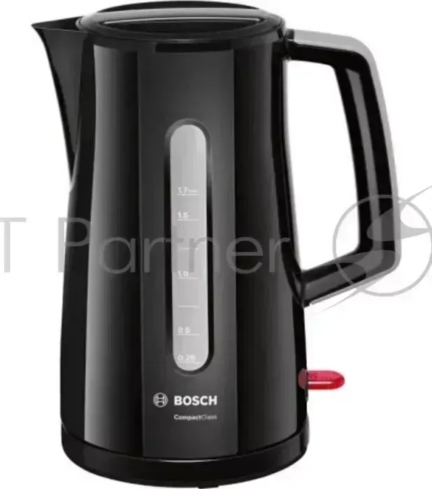 Чайник электрический BOSCH TWK3A013 1.7л. 2400Вт черный корпус: пластик