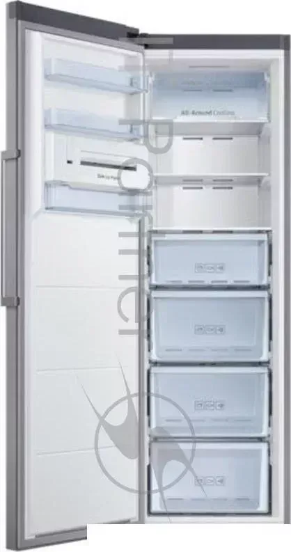 Морозильная камера SAMSUNG RZ32M7110SA Однодверный морозильник Объем: 315л. ВхШхГ: 185x60x69 Цвет: Серебристый. Инверторный компрессор. Total No Frost. Электронное управление