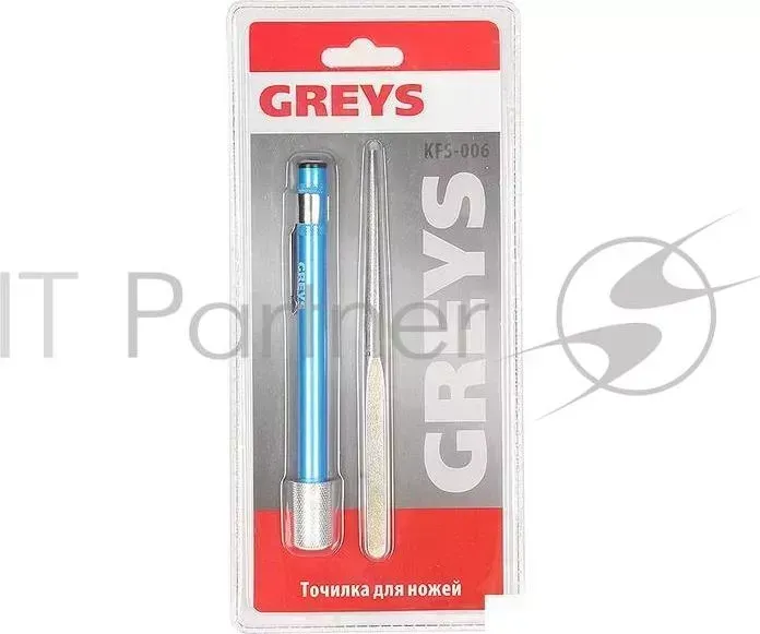 Нож Greys KFS 006 мини, Длина: 125 мм. Диаметр: 10 мм. Материал корпуса: пластик, нержавеющая сталь, алюминий. Покрытие шлифовальной конструкц