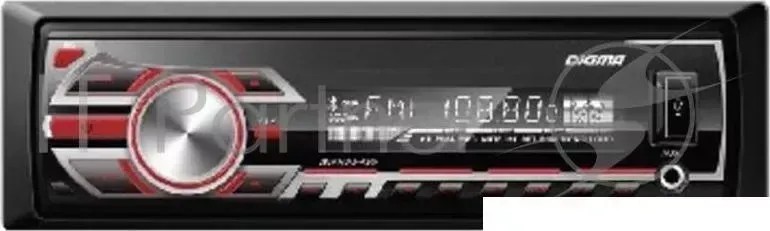 Автомагнитола DIGMA DCR 420R 1DIN 4x45Вт