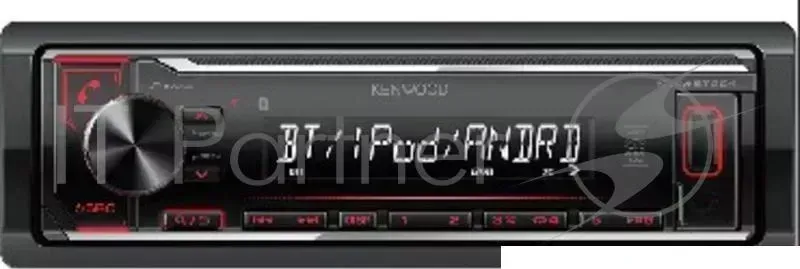Автомагнитола KENWOOD KMM 204 1DIN 4x50Вт