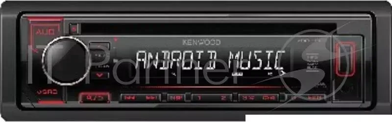 Автомагнитола CD KENWOOD KDC 152R 1DIN 4x50Вт