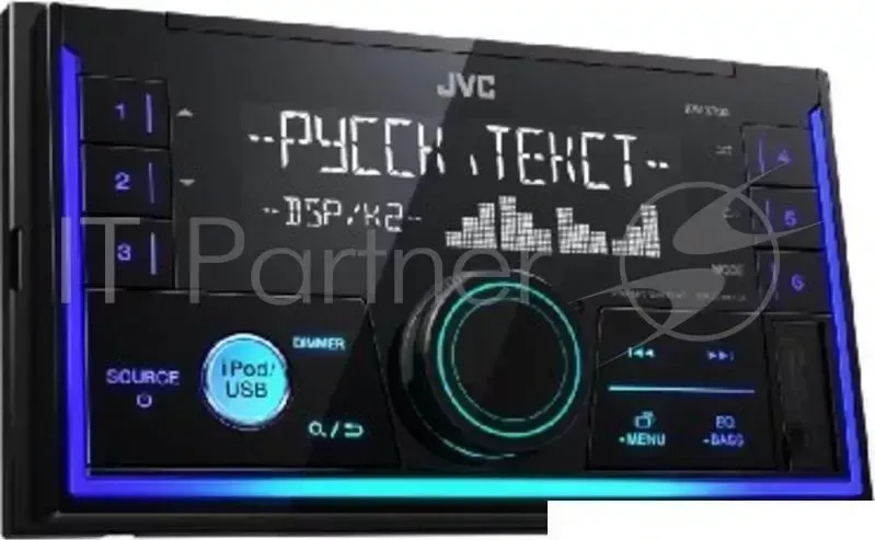 Автомагнитола JVC KW X730 2DIN 4x50Вт