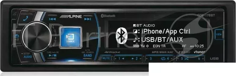 Автомагнитола CD ALPINE CD CDE-178BT 1DIN 4x50Вт