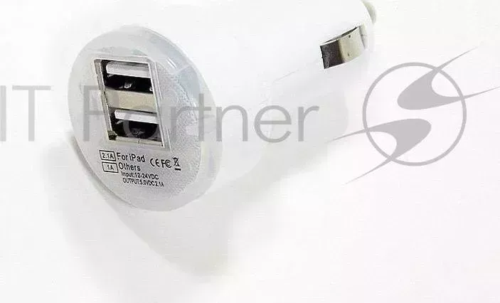 Автомобильное зарядное устройство VCOM (CA851A) 2xUSB 1/2.1A