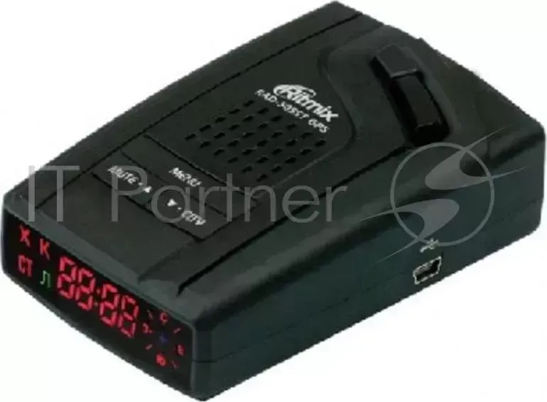 Радар-детектор RITMIX RAD 505ST GPS GPS,Работа в диап х:X,K,Ka,Laser Ultra Х,Ultra К,детекция лазера 360 гр,Дл волны:800~1100 нм,Режимы раб:Трасса,Город 1,Город 2,Го