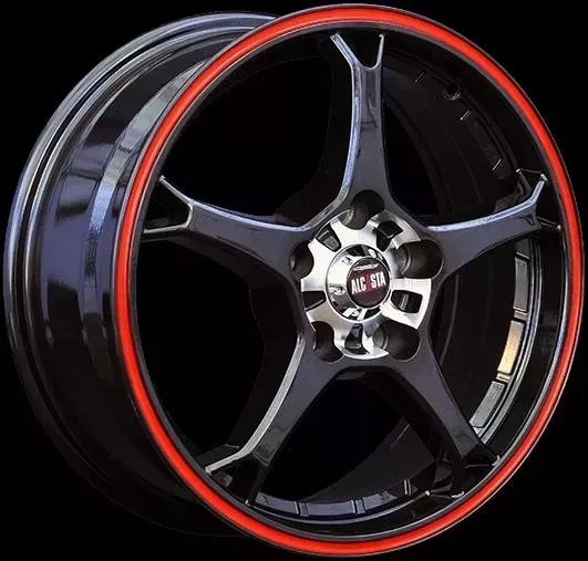 Диск автомобильный ALCASTA M11 6X15/4X100 ET36 D60.1 BKRS