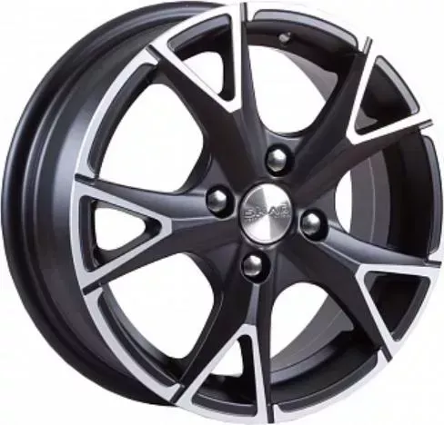 Диск автомобильный СКАД Орлан ОРЛАН 5.5X14/4X100 ET45 D56.6 алмаз-бархат