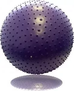 Гимнастический мяч Original Fit.Tools с массажным эффектом 75 см