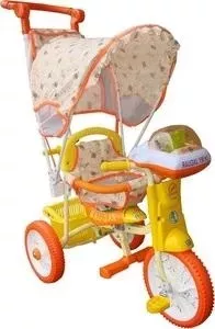Трехколесный велосипед JAGUAR трехколёсный MS-0747 оранжевый