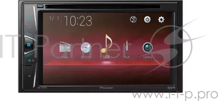 Автомагнитола PIONEER AVH G110DVD 2018 Мультимединая система с экраном 6,2", DVD, USB фронт , AUX, 2RCA, синяя подсветка