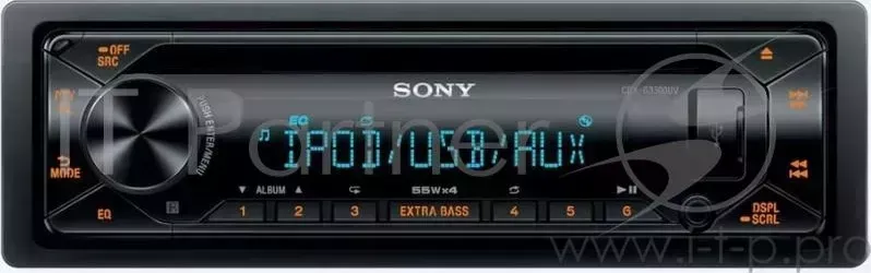 Автомагнитола CD SONY CD CDX-G3300UV 1DIN 4x55Вт