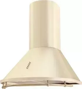 Вытяжка KRONA Nikol 600 ivory/bronze push button