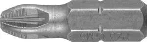 Бит ЗУБР Мастер PZ3, 25мм 2шт (26003-3-25-2)
