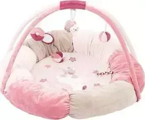 Коврик Nattou игровой круглый (Наттоу) Nina, Jade Lili Кролик, Единорог, Черепашка 987271
