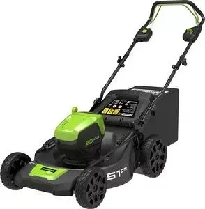 Газонокосилка аккумуляторная самоходная GreenWorks 80V, 51см (2502107)