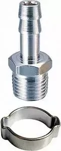 Переходник FUBAG 1/4"M - елочка 12 мм с обжимным кольцом 12x17 мм (180266 B)