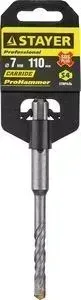 Бур STAYER SDS-Plus 7x110 мм (2930-110-07 z01)