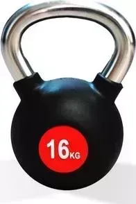 Гиря Original Fit.Tools 16 кг с хромированной ручкой FT-KB-16K