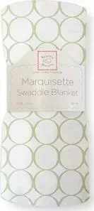 Пеленка детская тонкая SwaddleDesigns Маркизет Kiwi Mod on WH (SD-052KW)