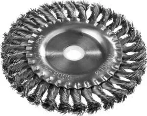 Корщетка DEXX дисковая 150х22мм витая 0.5мм (35100-150)