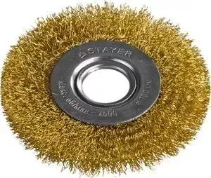 Корщетка STAYER -колесо Professional витая 100 мм х22 мм (35122-100)
