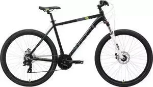 Велосипед STARK 19 Hunter 27.2 D черный/серый/зеленый 18"